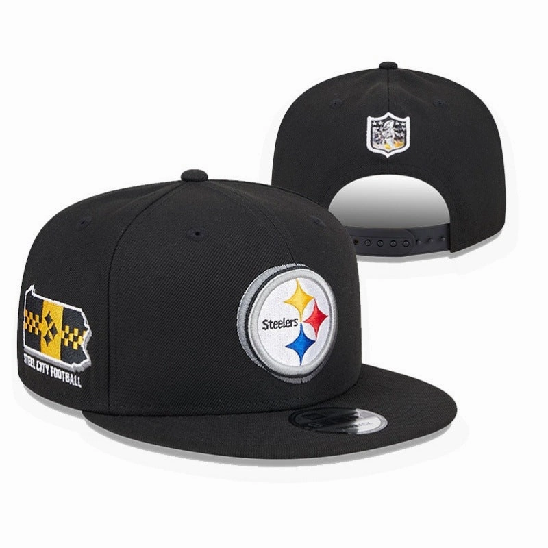 Wholesale Adjustable Team Flat-brim Baseball Cap