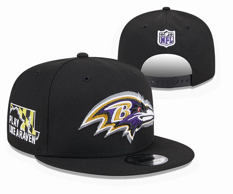 Wholesale Adjustable Team Flat-brim Baseball Cap