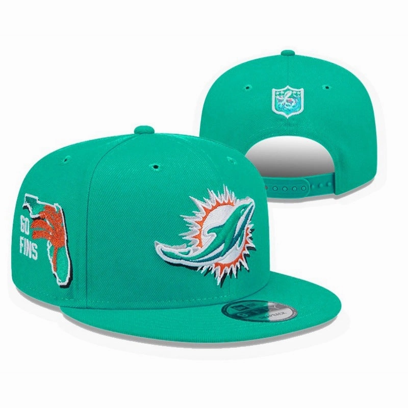 Wholesale Adjustable Team Flat-brim Baseball Cap