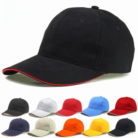 Wholesale Advertising Printed Logo Embroidery Sandwich Cotton Baseball Cap