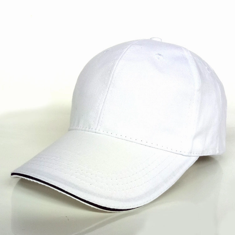 Wholesale Advertising Printed Logo Embroidery Sandwich Cotton Baseball Cap