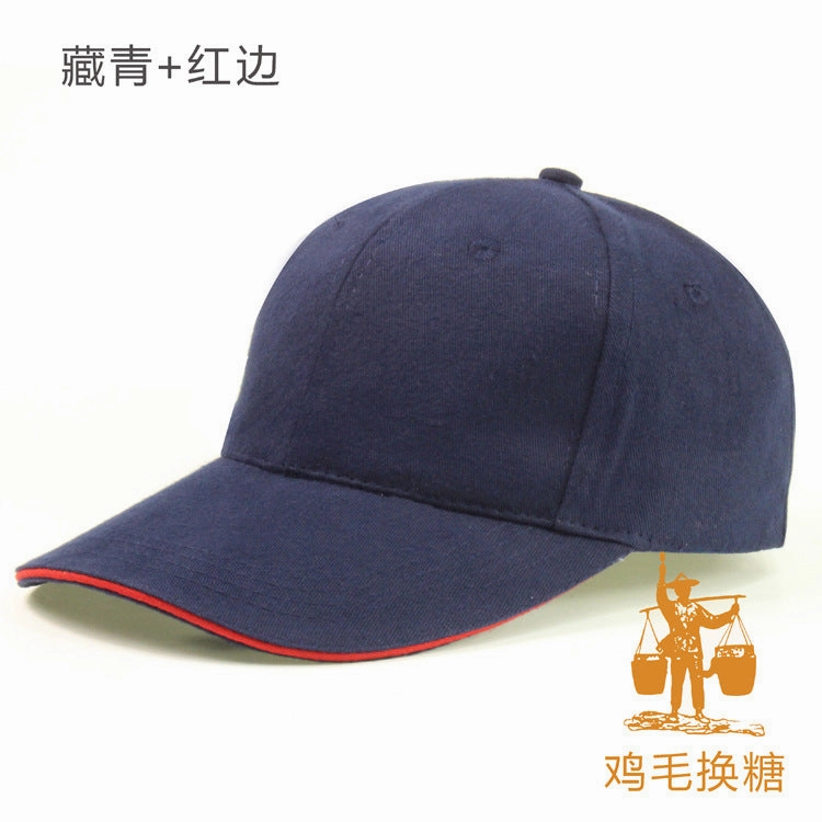 Wholesale Advertising Printed Logo Embroidery Sandwich Cotton Baseball Cap