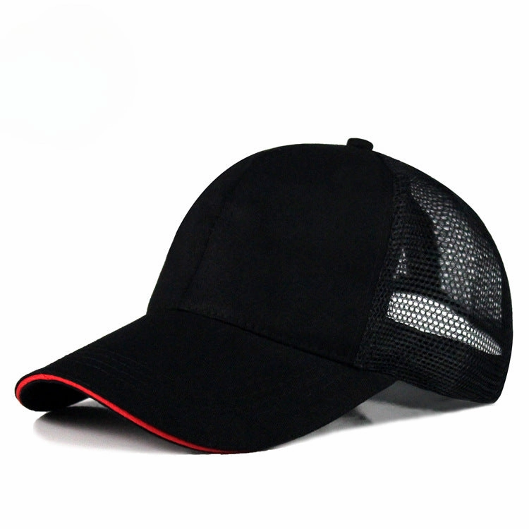 Wholesale Advertising Printed Logo Embroidery Sandwich Cotton Baseball Cap