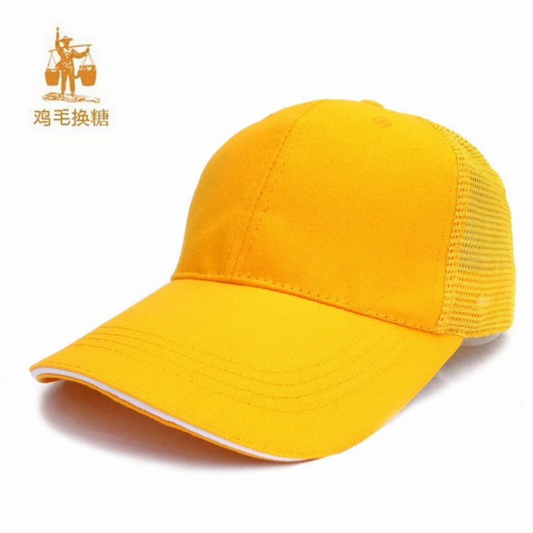 Wholesale Advertising Printed Logo Embroidery Sandwich Cotton Baseball Cap