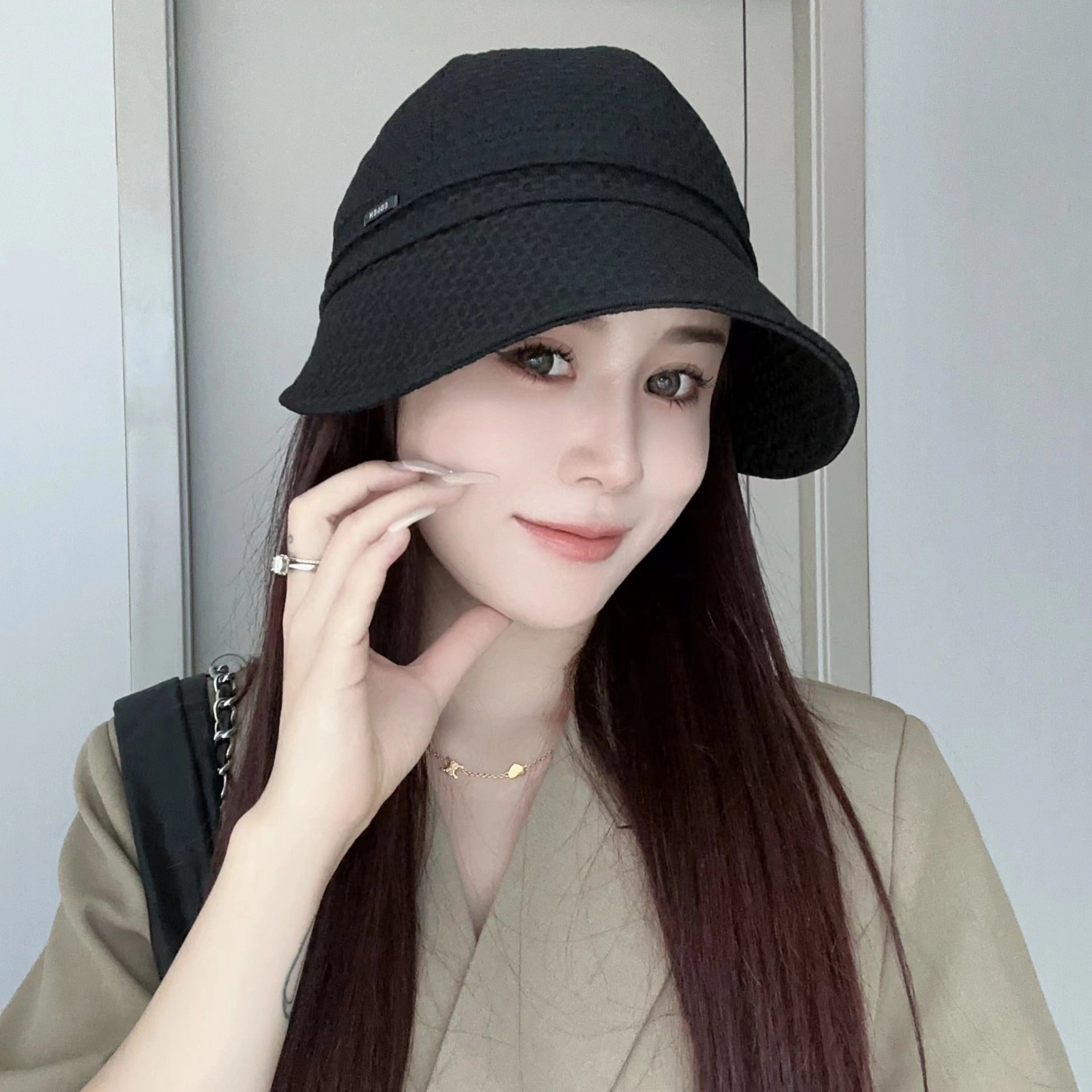 Wholesale All-match Equestrian Duckbill Bucket Hat