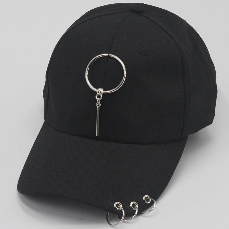 Wholesale all-match student chain hoop baseball cap