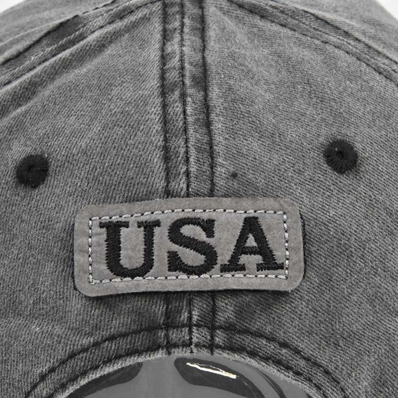 Wholesale American Flag Vintage Independence Day Embroidered Baseball Cap