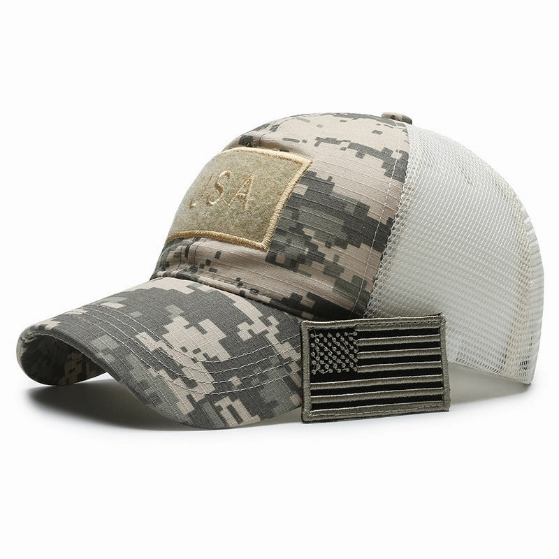 Wholesale American Velcro Baseball Mesh Cap