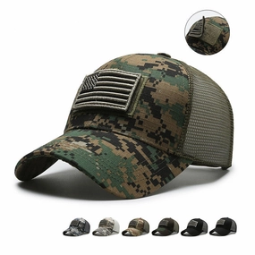 Wholesale American Velcro Baseball Mesh Cap