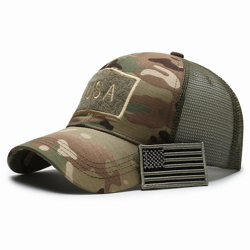 Wholesale American Velcro Baseball Mesh Cap