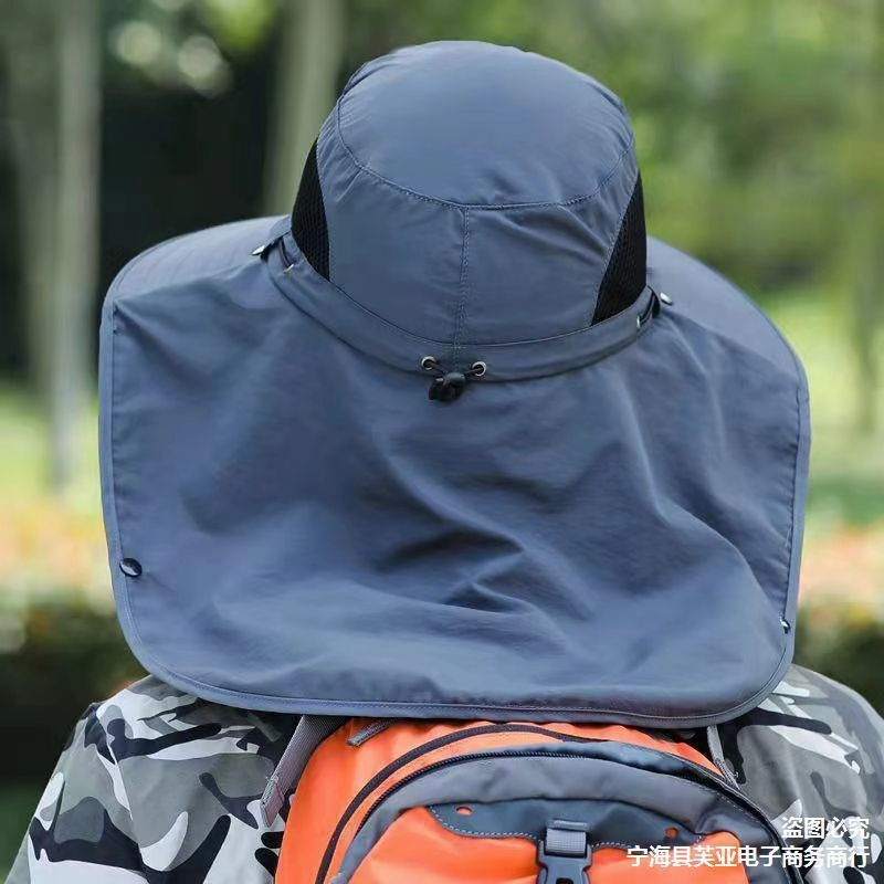 Wholesale Anti-UV and Waterproof Travel Face-covering Neck Cap for Men