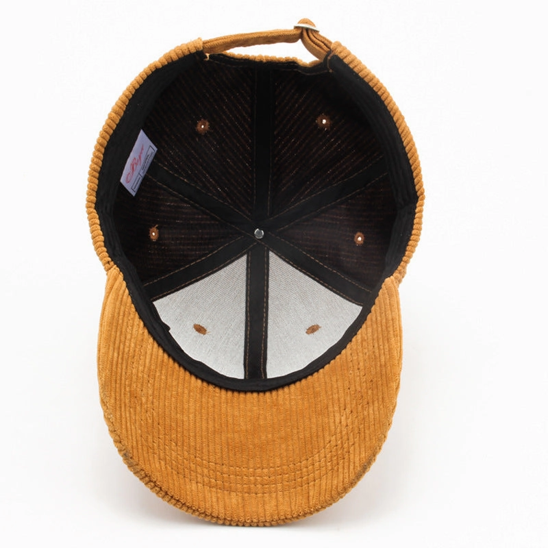 Wholesale Autumn and Winter Corduroy Stick Solid Color Retro Casual Warm Hat