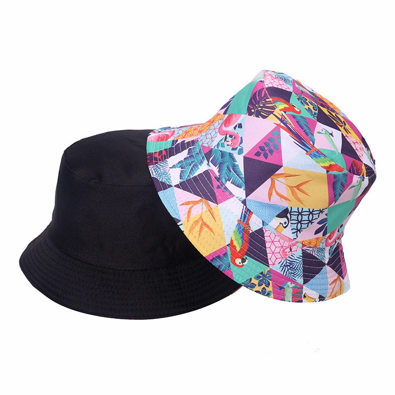 Wholesale Aztec Polyester Floral Print Bucket Hat