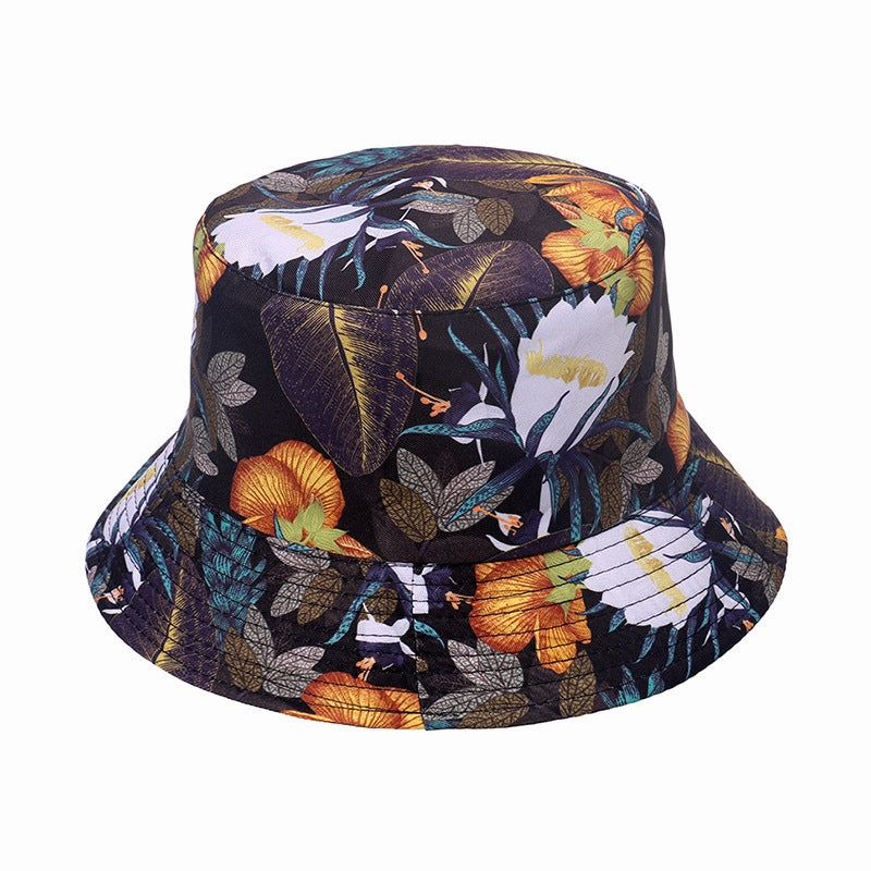 Wholesale Aztec Polyester Floral Print Bucket Hat