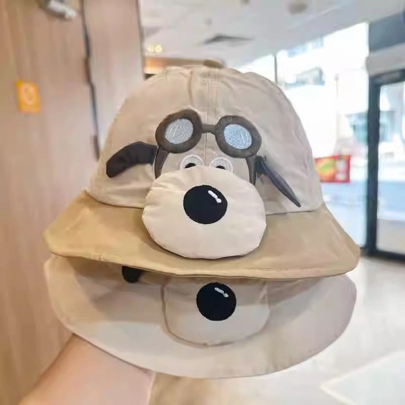 Wholesale Baby Cute Puppy Sunshade Bucket Hat
