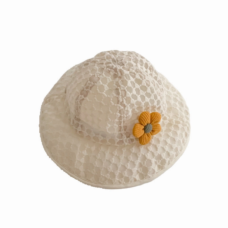 Wholesale Baby Thin Large Brim Sun Protection Breathable Fisherman Hat