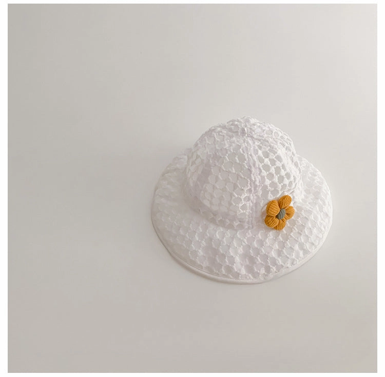 Wholesale Baby Thin Large Brim Sun Protection Breathable Fisherman Hat