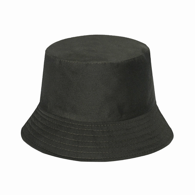 Wholesale Basin Hat Sun Protection Sun Hat Solid Color Light Plate Polyester Cotton Fisherman Hat