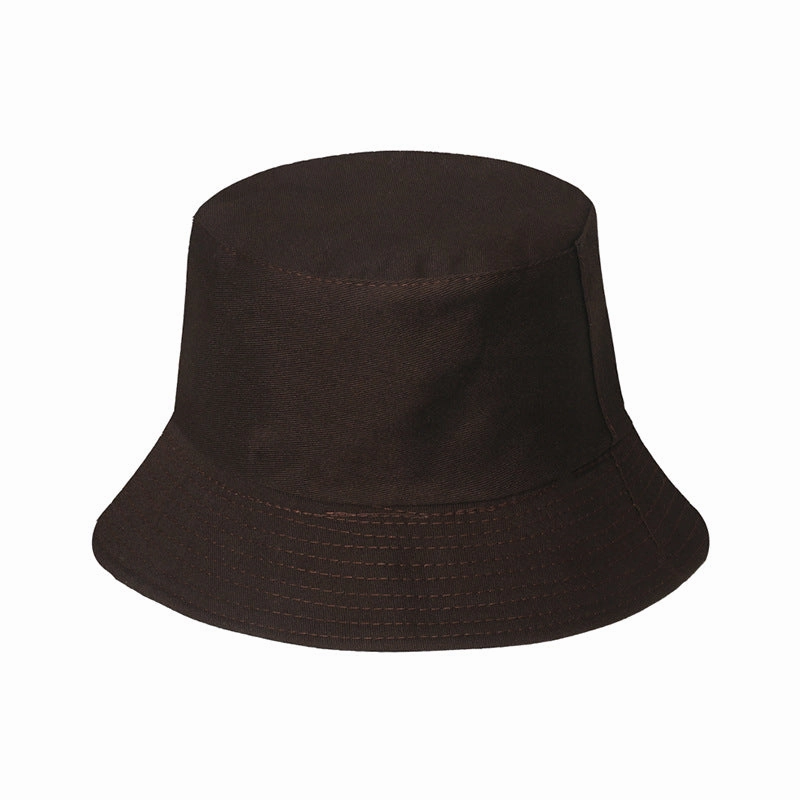 Wholesale Basin Hat Sun Protection Sun Hat Solid Color Light Plate Polyester Cotton Fisherman Hat