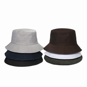 Wholesale Basin Hat Sun Protection Sun Hat Solid Color Light Plate Polyester Cotton Fisherman Hat