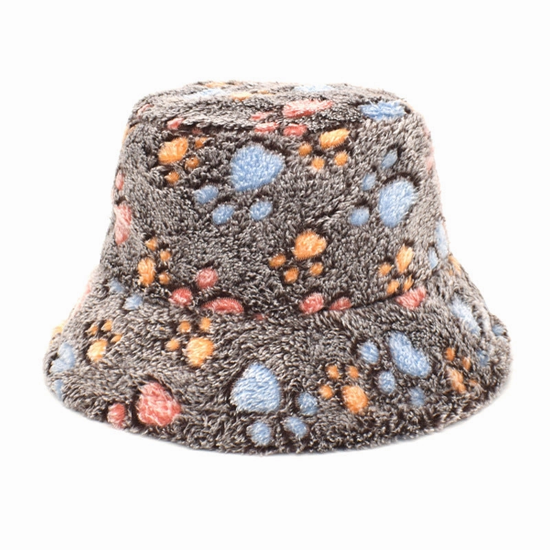 Wholesale Bear Paw Plush Bucket Hat