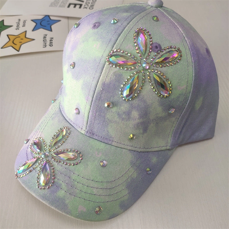 Wholesale Big Kids Flower Butterfly Baseball Cap
