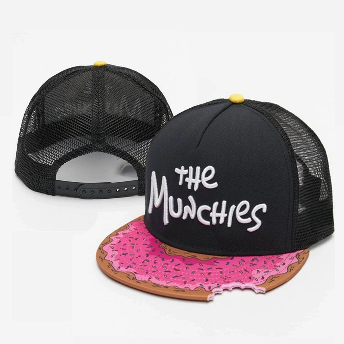 Wholesale Black Donut Hip Hop Style Sports Baseball Hat