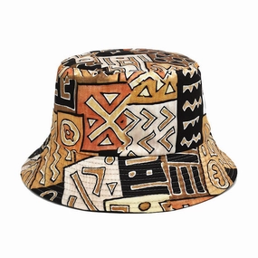 Wholesale Bohemian Style Outdoor Sun Visor Double-sided Bucket Hat