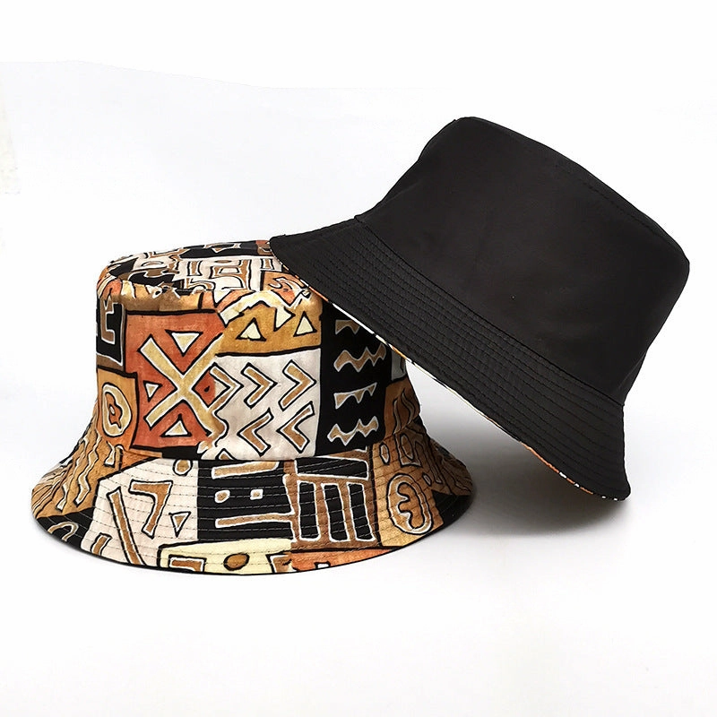 Wholesale Bohemian Style Outdoor Sun Visor Double-sided Bucket Hat