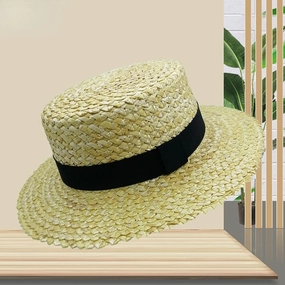 Wholesale Braided Pineapple Petals Straw Straw Hats