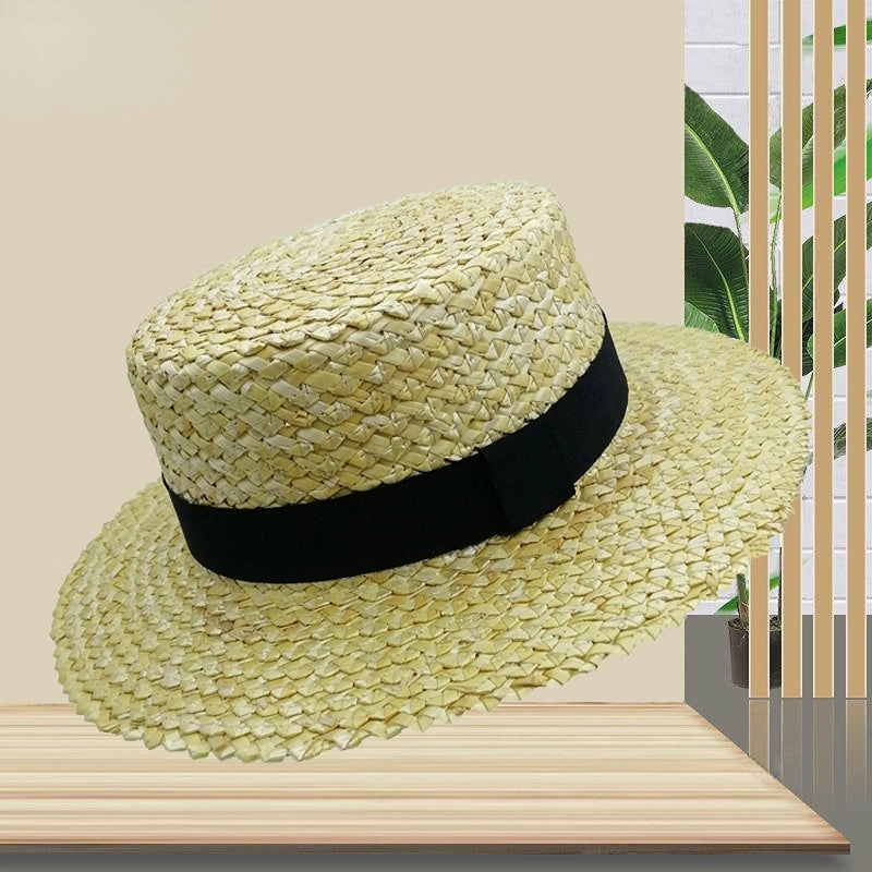 Wholesale Braided Pineapple Petals Straw Straw Hats