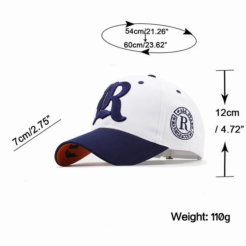 Wholesale Breathable Hard Top 3D Letter Embroidery Sun Hat