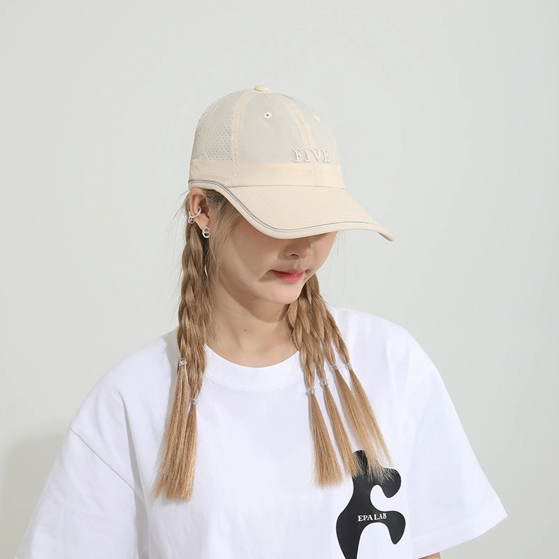 Wholesale Breathable Quick-drying Sports Sunscreen Mesh Baseball Cap
