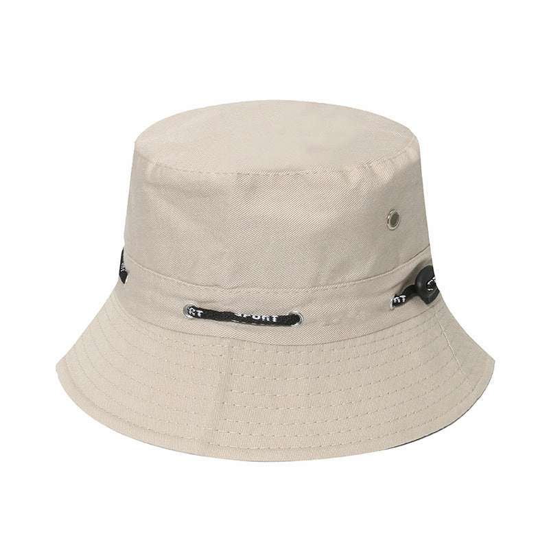 Wholesale Camouflage Drawstring Outdoor Mountaineering Travel Sunshade Polyester Fisherman Hat