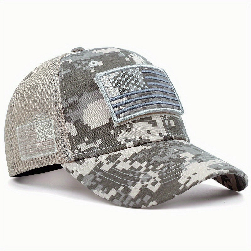 Wholesale Camouflage Half Mesh Baseball Cap