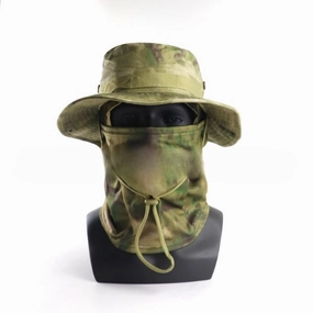 Wholesale Camouflage Outdoor Mountaineering Visor Detachable Fisherman Hat