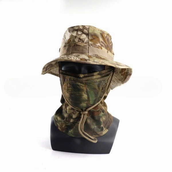 Wholesale Camouflage Outdoor Mountaineering Visor Detachable Fisherman Hat