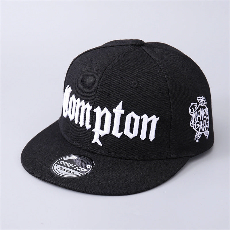 Wholesale Camouflage personality hip-hop flat brim hat