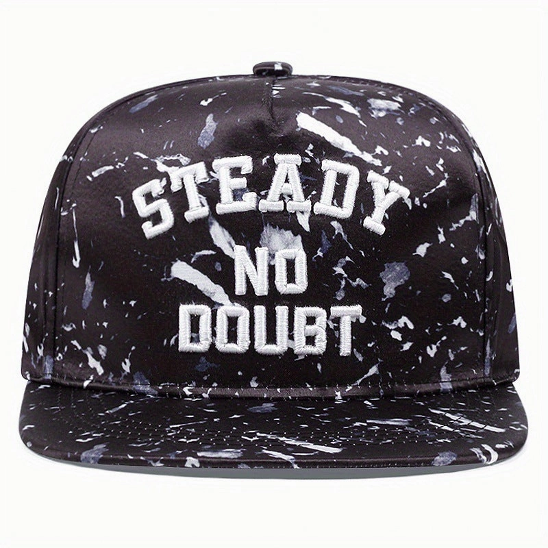Wholesale Camouflage Street Embroidery Lettering Flat Brim Baseball Cap