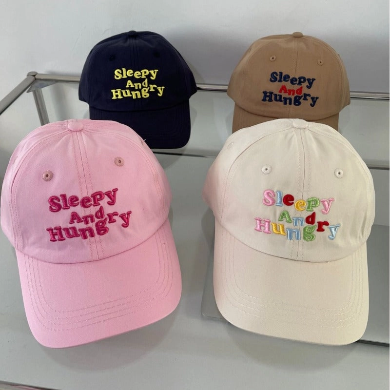 Wholesale Candy Color Soft Top Sun Visor Letter Embroidered Baseball Cap
