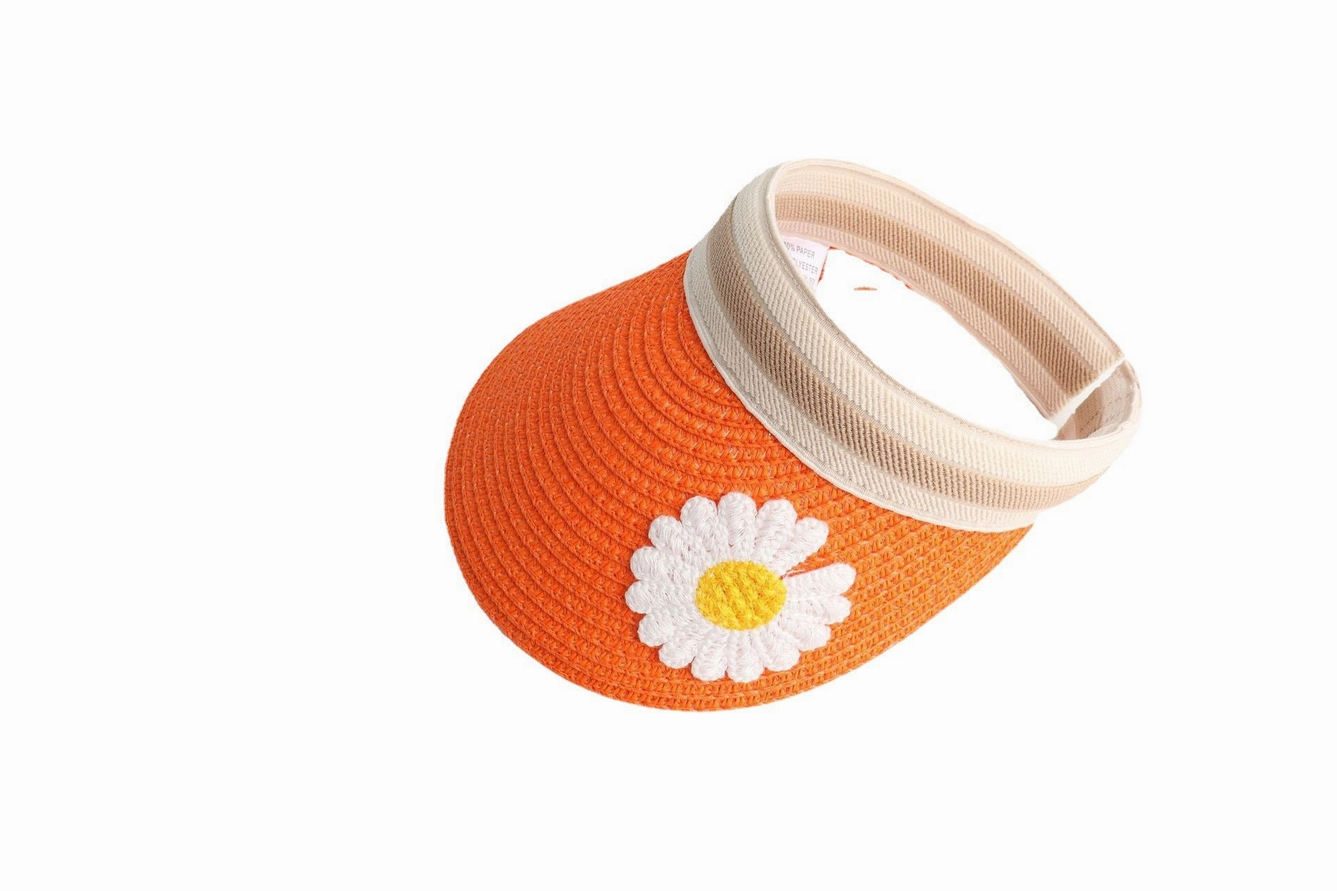 Wholesale Cartoon Fruit Hairpin Straw Braided Children's Empty Hat