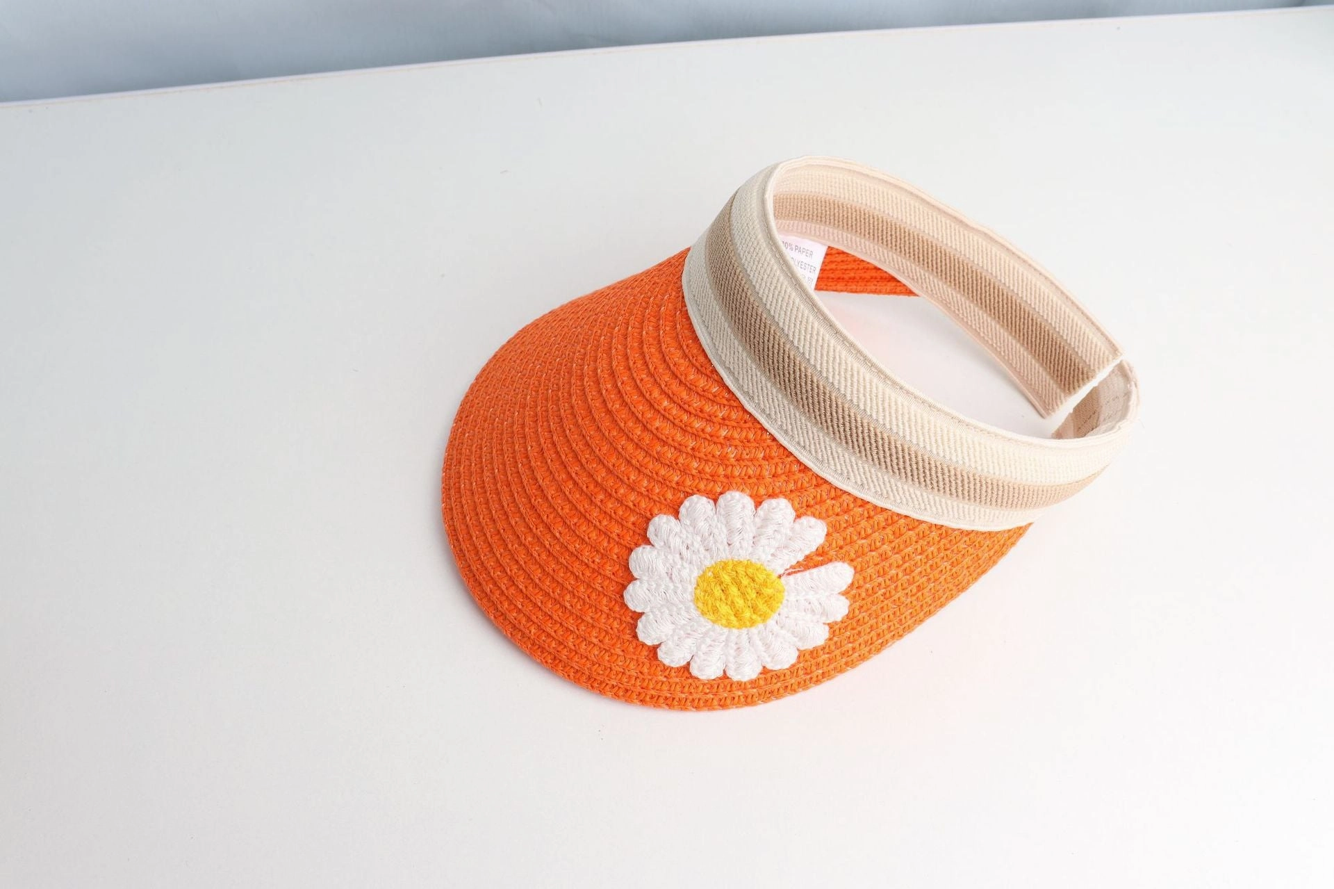 Wholesale Cartoon Fruit Hairpin Straw Braided Children's Empty Hat