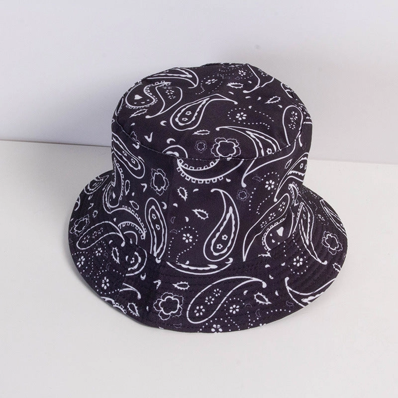 Wholesale Cashew Flower Polyester Bucket Hat
