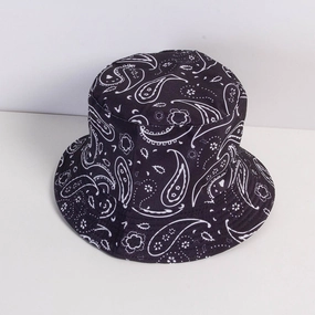 Wholesale Cashew Flower Polyester Bucket Hat