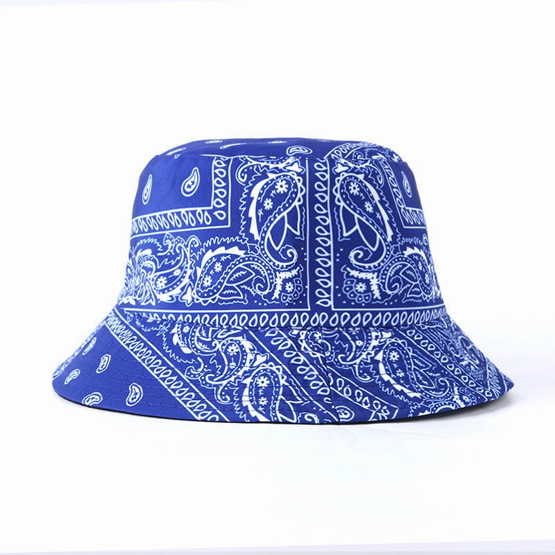 Wholesale Cashew Print Fashion Visor Bucket Hat