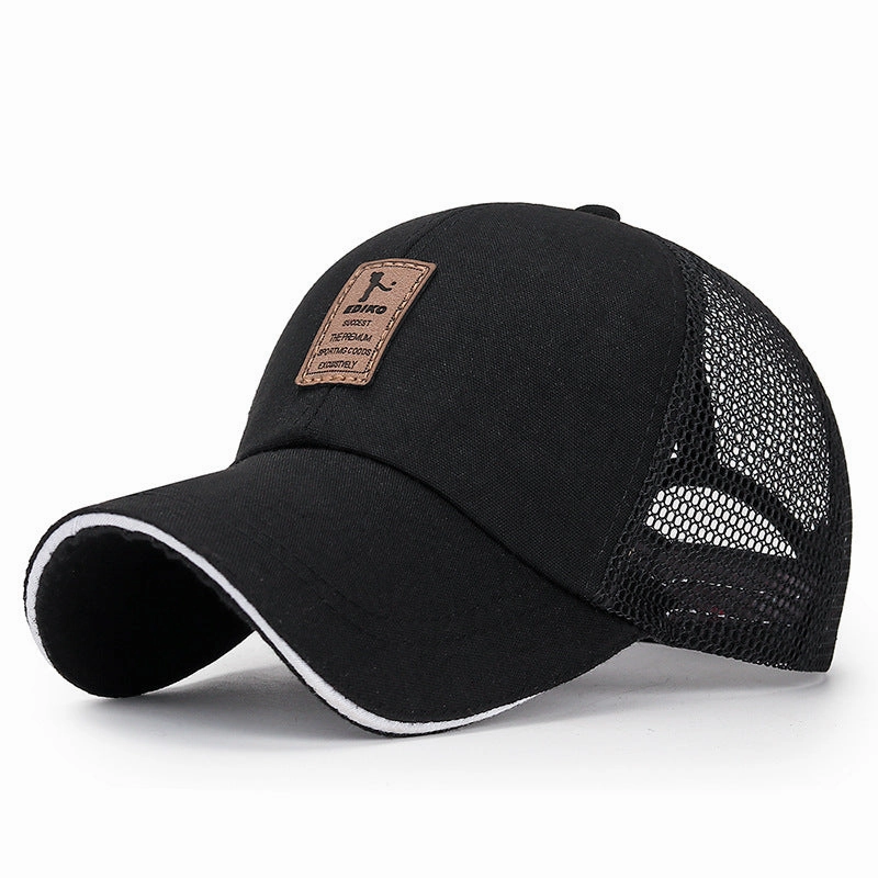 Wholesale Casual Breathable Sun Visor Half Mesh Baseball Cap