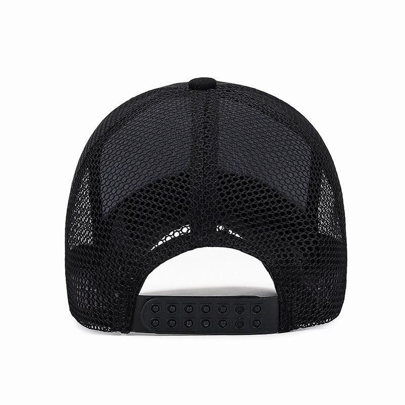 Wholesale Casual Breathable Sun Visor Half Mesh Baseball Cap