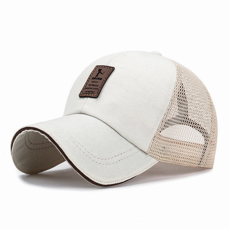 Wholesale Casual Breathable Sun Visor Half Mesh Baseball Cap