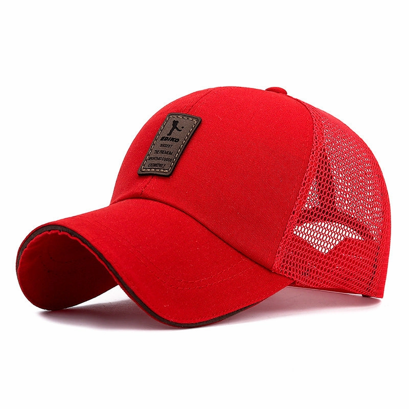 Wholesale Casual Breathable Sun Visor Half Mesh Baseball Cap