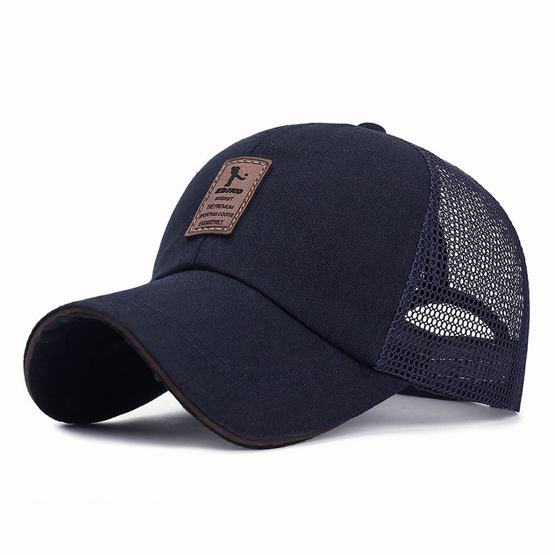 Wholesale Casual Breathable Sun Visor Half Mesh Baseball Cap